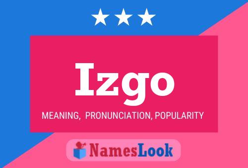 ملصق اسم Izgo