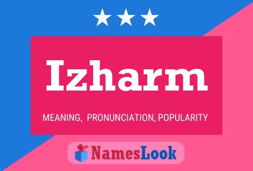 ملصق اسم Izharm