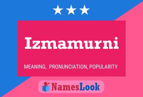 ملصق اسم Izmamurni