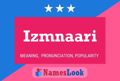 ملصق اسم Izmnaari