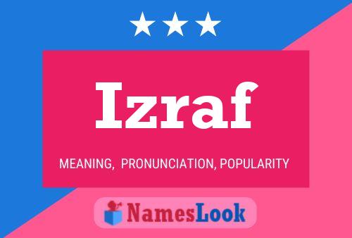 ملصق اسم Izraf