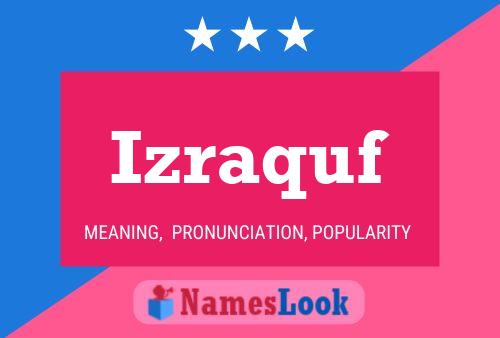 ملصق اسم Izraquf