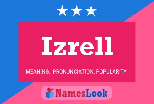 ملصق اسم Izrell