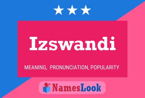 ملصق اسم Izswandi