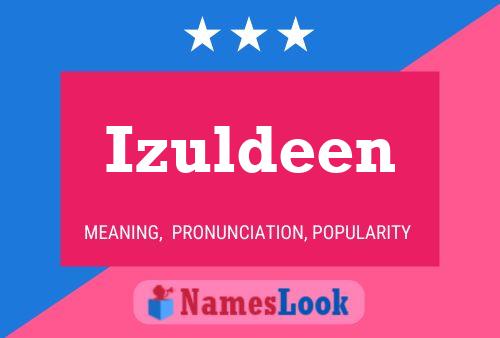 ملصق اسم Izuldeen