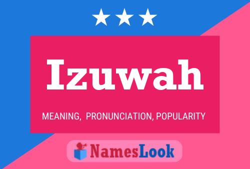 ملصق اسم Izuwah