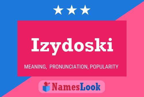 ملصق اسم Izydoski