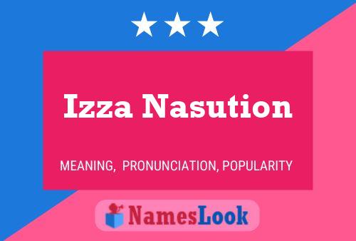 ملصق اسم Izza Nasution