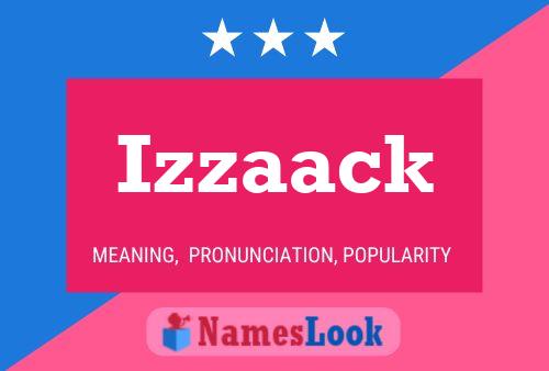 ملصق اسم Izzaack