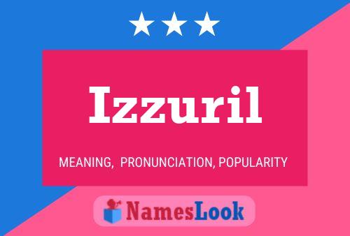 ملصق اسم Izzuril