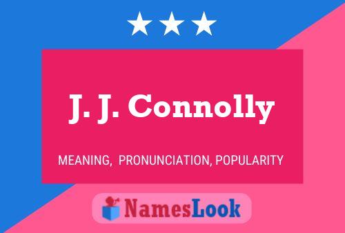 ملصق اسم J. J. Connolly