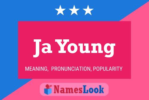 ملصق اسم Ja Young