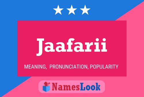 ملصق اسم Jaafarii