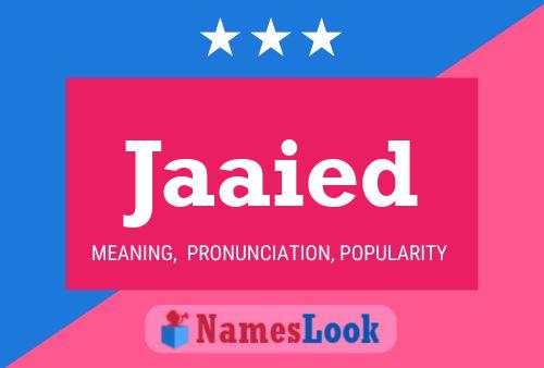 ملصق اسم Jaaied