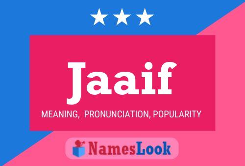 ملصق اسم Jaaif