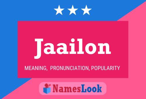 ملصق اسم Jaailon