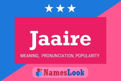 ملصق اسم Jaaire