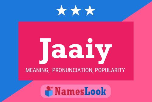 ملصق اسم Jaaiy