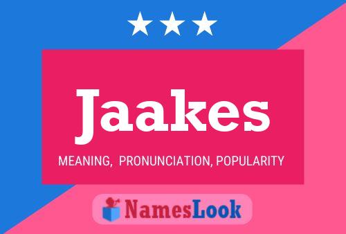 ملصق اسم Jaakes