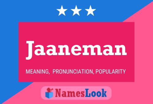 ملصق اسم Jaaneman