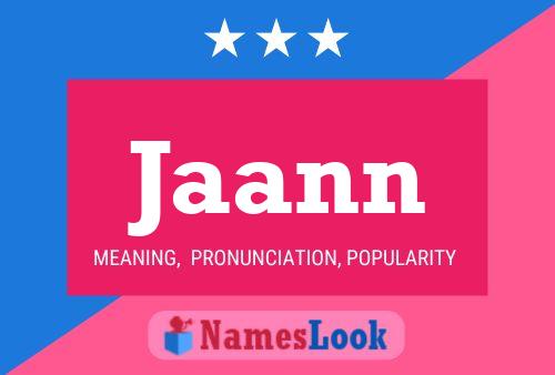 ملصق اسم Jaann