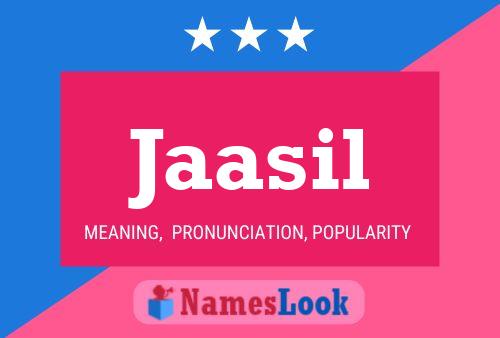 ملصق اسم Jaasil