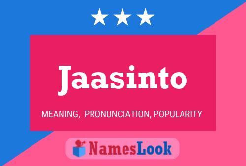 ملصق اسم Jaasinto