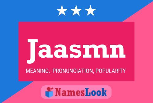 ملصق اسم Jaasmn