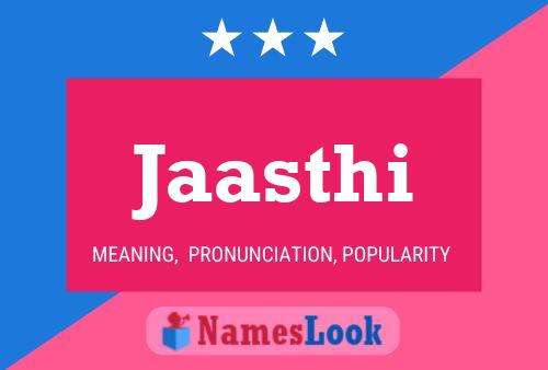 ملصق اسم Jaasthi