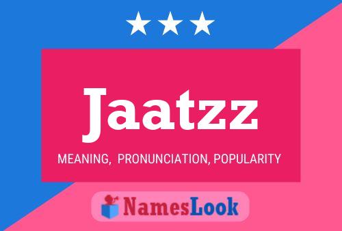 ملصق اسم Jaatzz