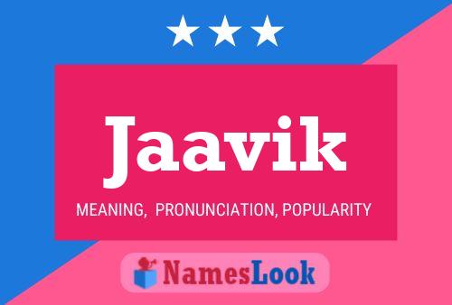 ملصق اسم Jaavik