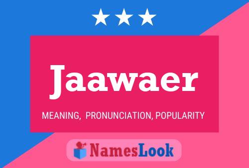 ملصق اسم Jaawaer