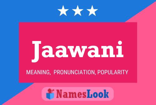 ملصق اسم Jaawani