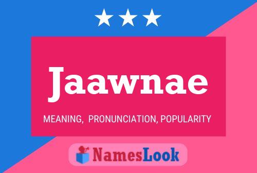 ملصق اسم Jaawnae