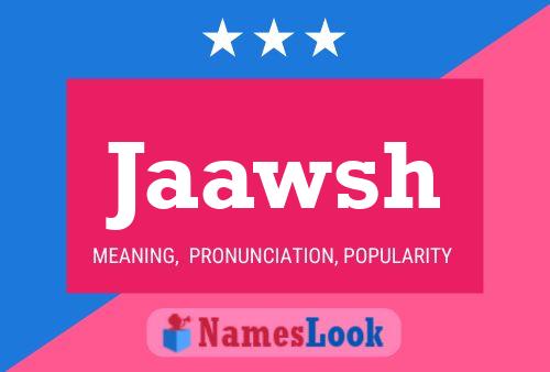 ملصق اسم Jaawsh