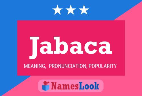 ملصق اسم Jabaca