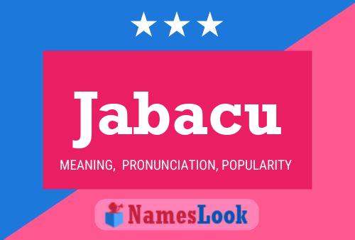 ملصق اسم Jabacu