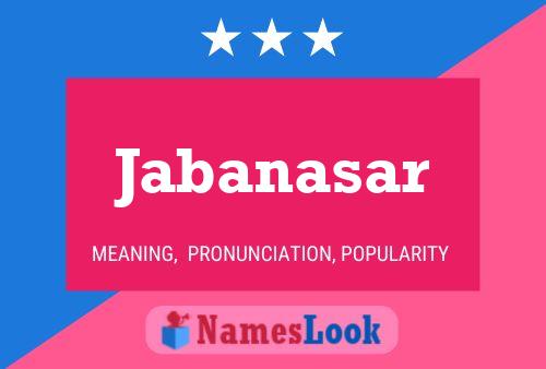 ملصق اسم Jabanasar