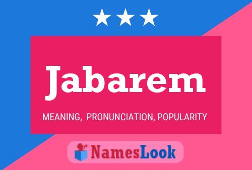 ملصق اسم Jabarem