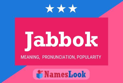 ملصق اسم Jabbok