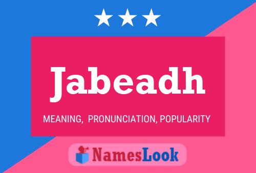 ملصق اسم Jabeadh