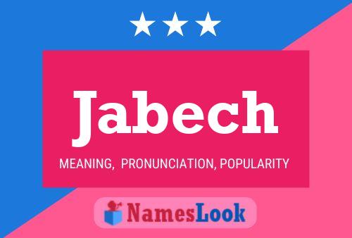 ملصق اسم Jabech