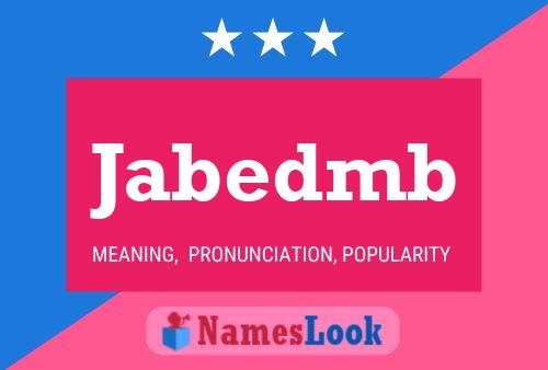 ملصق اسم Jabedmb