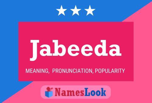 ملصق اسم Jabeeda