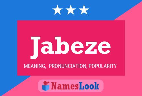 ملصق اسم Jabeze