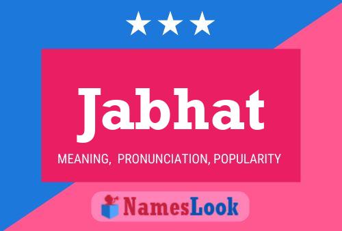 ملصق اسم Jabhat