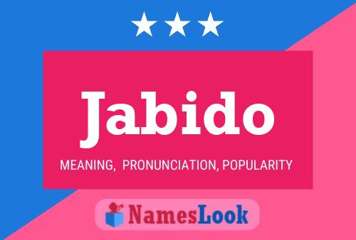 ملصق اسم Jabido