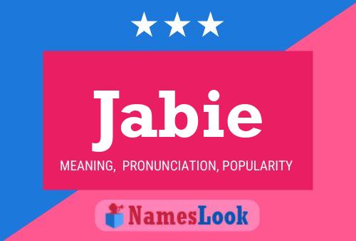 ملصق اسم Jabie