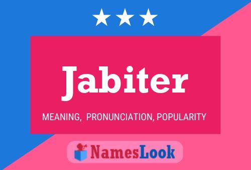 ملصق اسم Jabiter