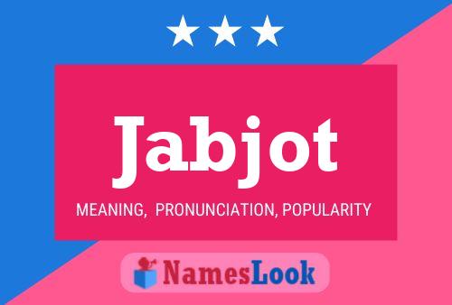 ملصق اسم Jabjot